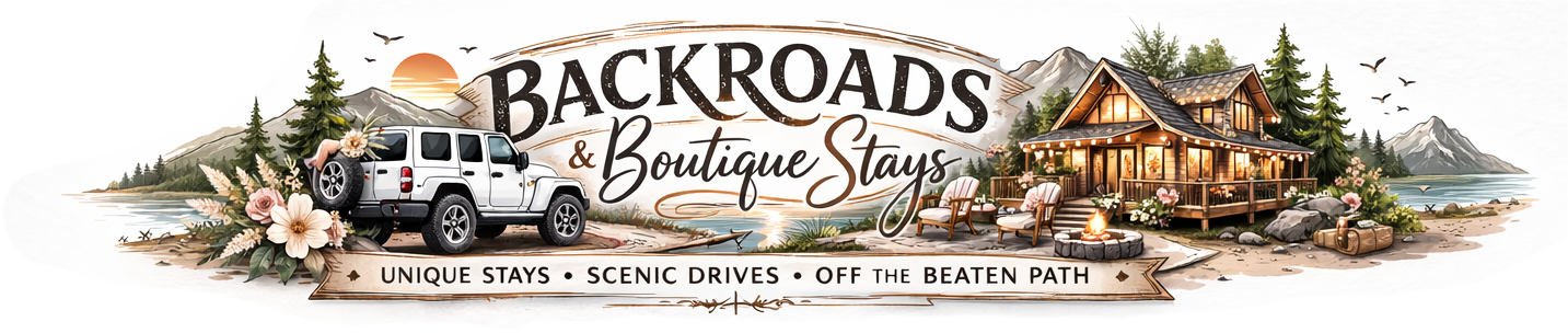 Backroads and Boutique Stays